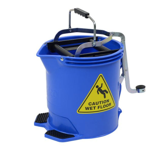 EDCO 15 LITRE METAL WRINGER BUCKET