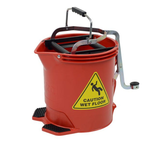 EDCO 15 LITRE METAL WRINGER BUCKET