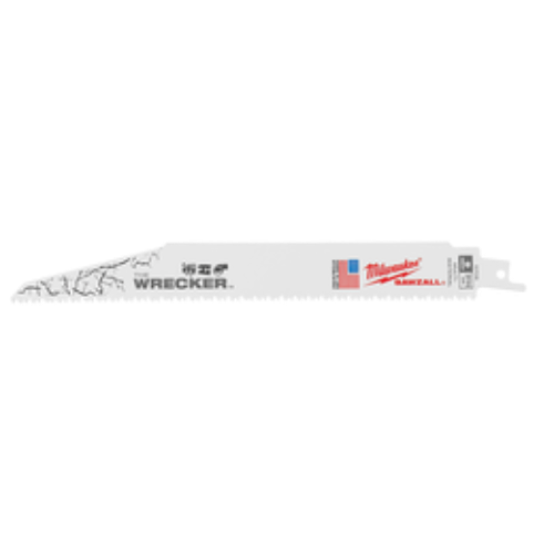 Recip Saw Blades - Milwaukee Wrecker Demolition 5 pack 230mm long