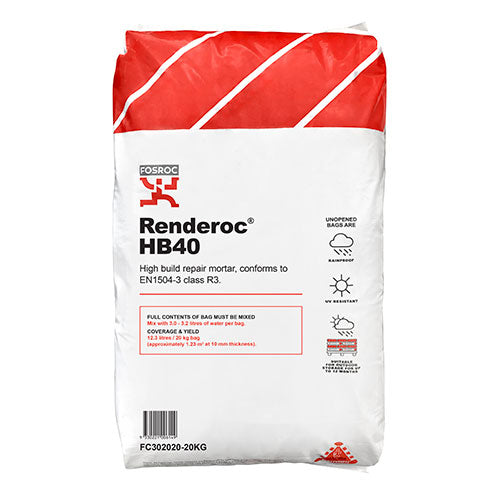 Fosroc Renderoc HB40 - Pick or Local Delivery Only