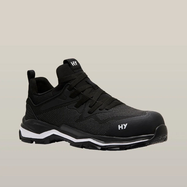 Y60190-BLA Hard Yakka Icon Lace Up Composite Toe Safety Shoe - Black