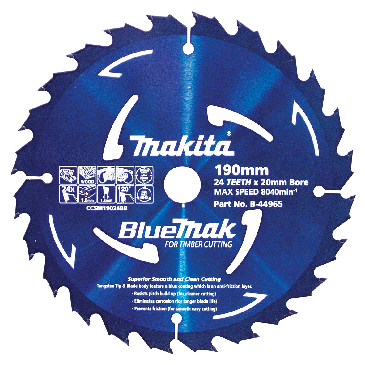 BlueMak TCT Saw Blade