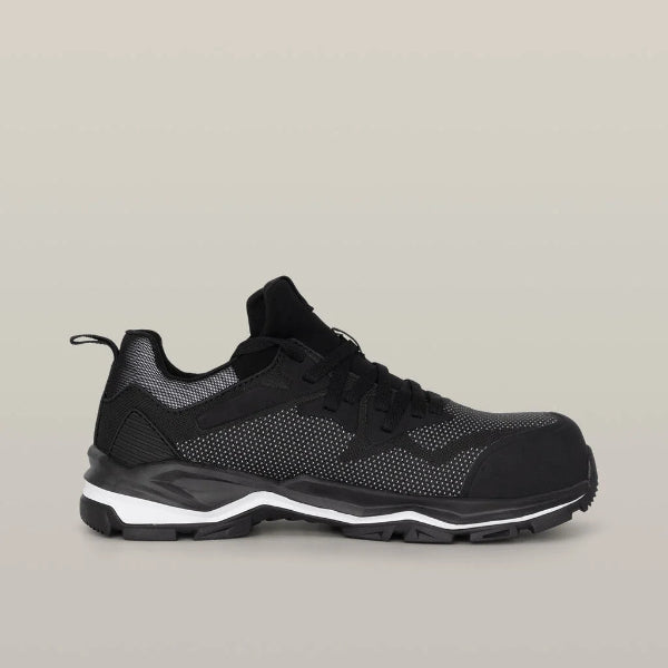 Y60190-BLA Hard Yakka Icon Lace Up Composite Toe Safety Shoe - Black