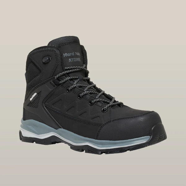 Y60190-BLA Hard Yakka Icon Lace Up Composite Toe Safety Shoe
