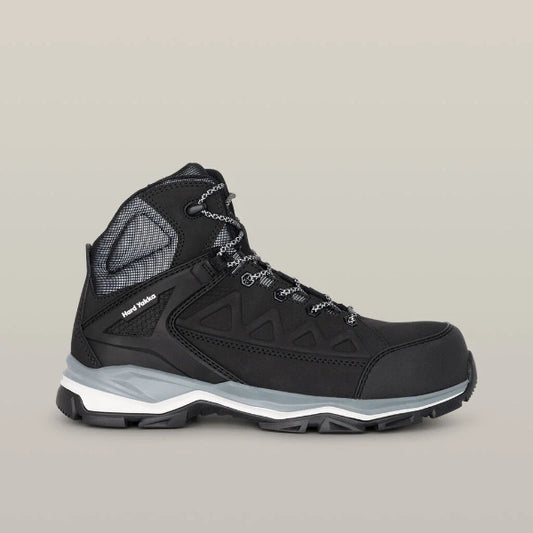 Y60190-BLA Hard Yakka Icon Lace Up Composite Toe Safety Shoe